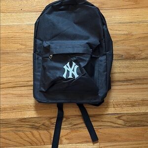 Yankees Black Backpack